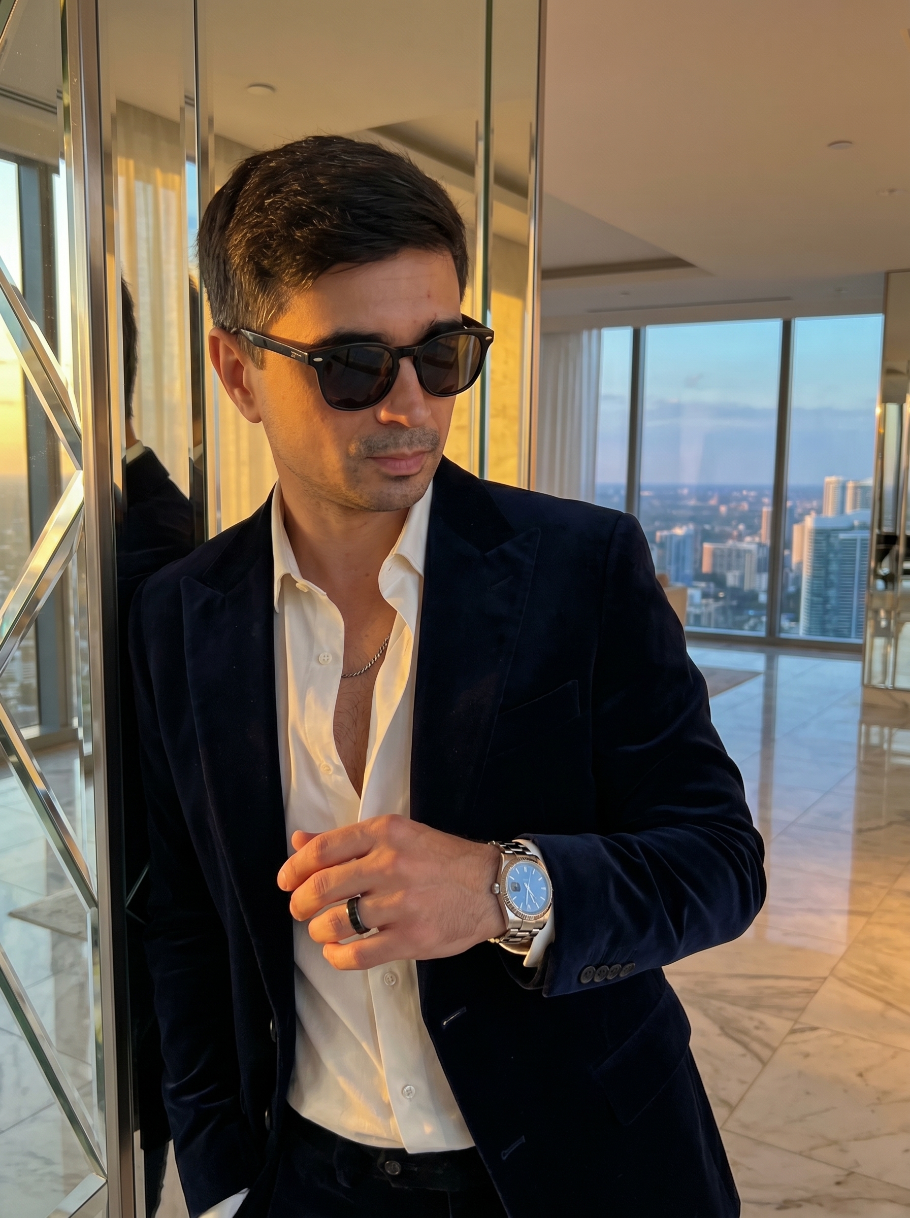And today a little business style...