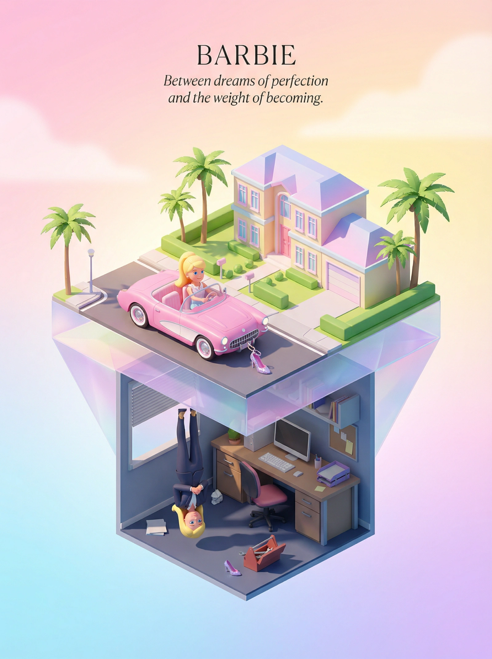 Barbie's Inverted Realms
