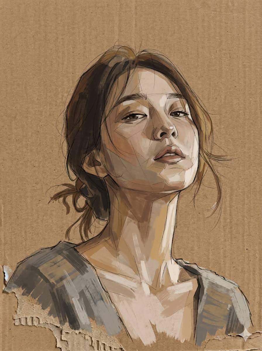 CARDBOARD PAINTING LUKISAN KARDUS Created with...