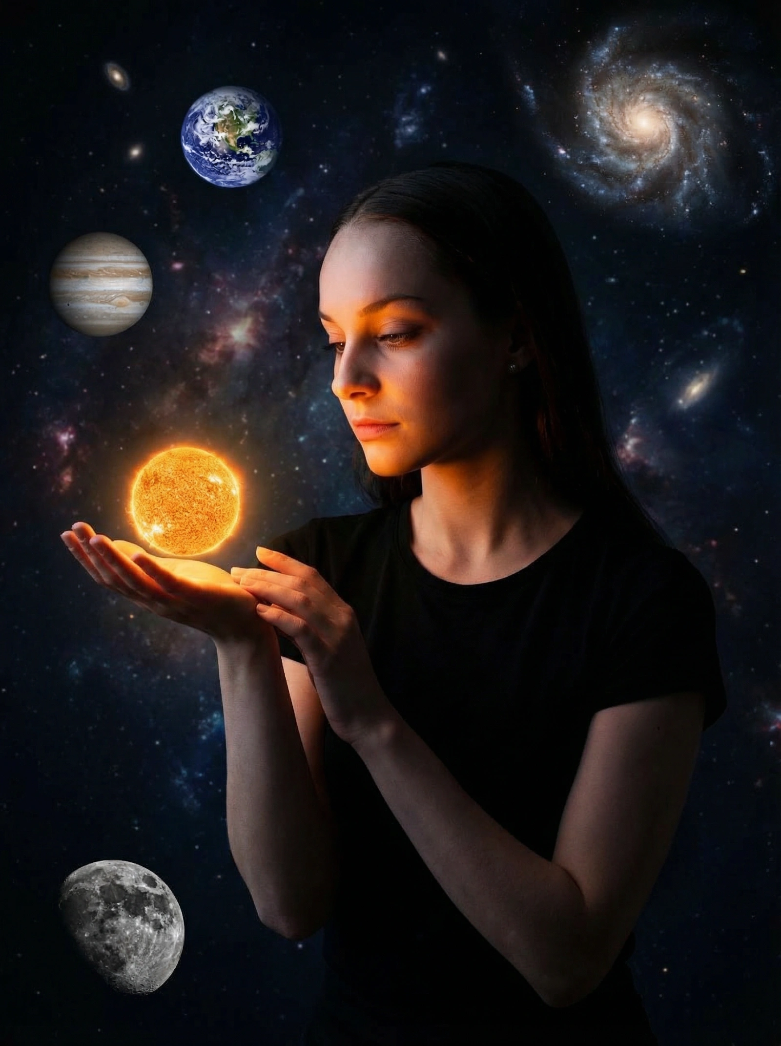 Celestial Female Portrait