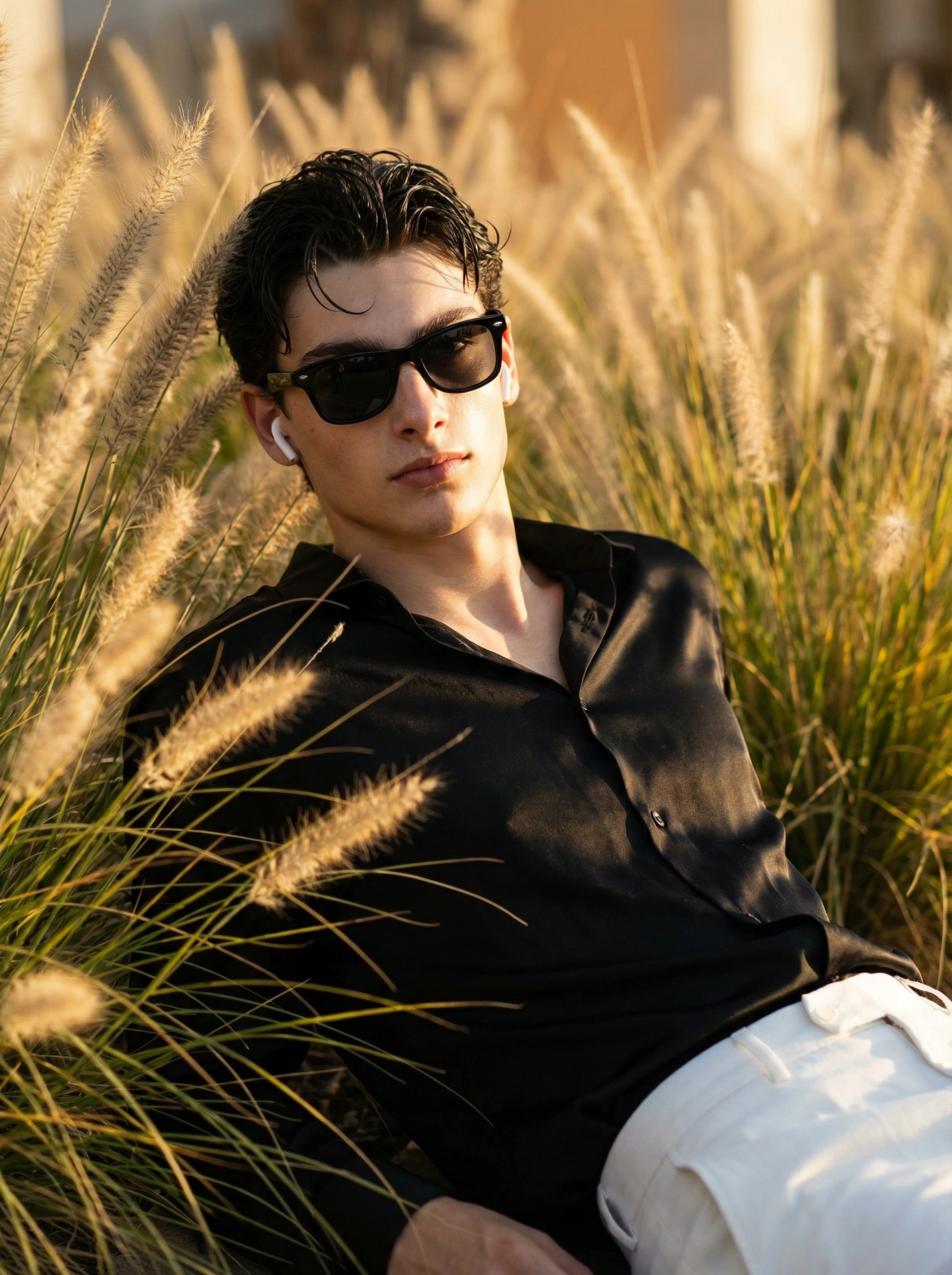 Cinematic 8K Portrait of Young Man