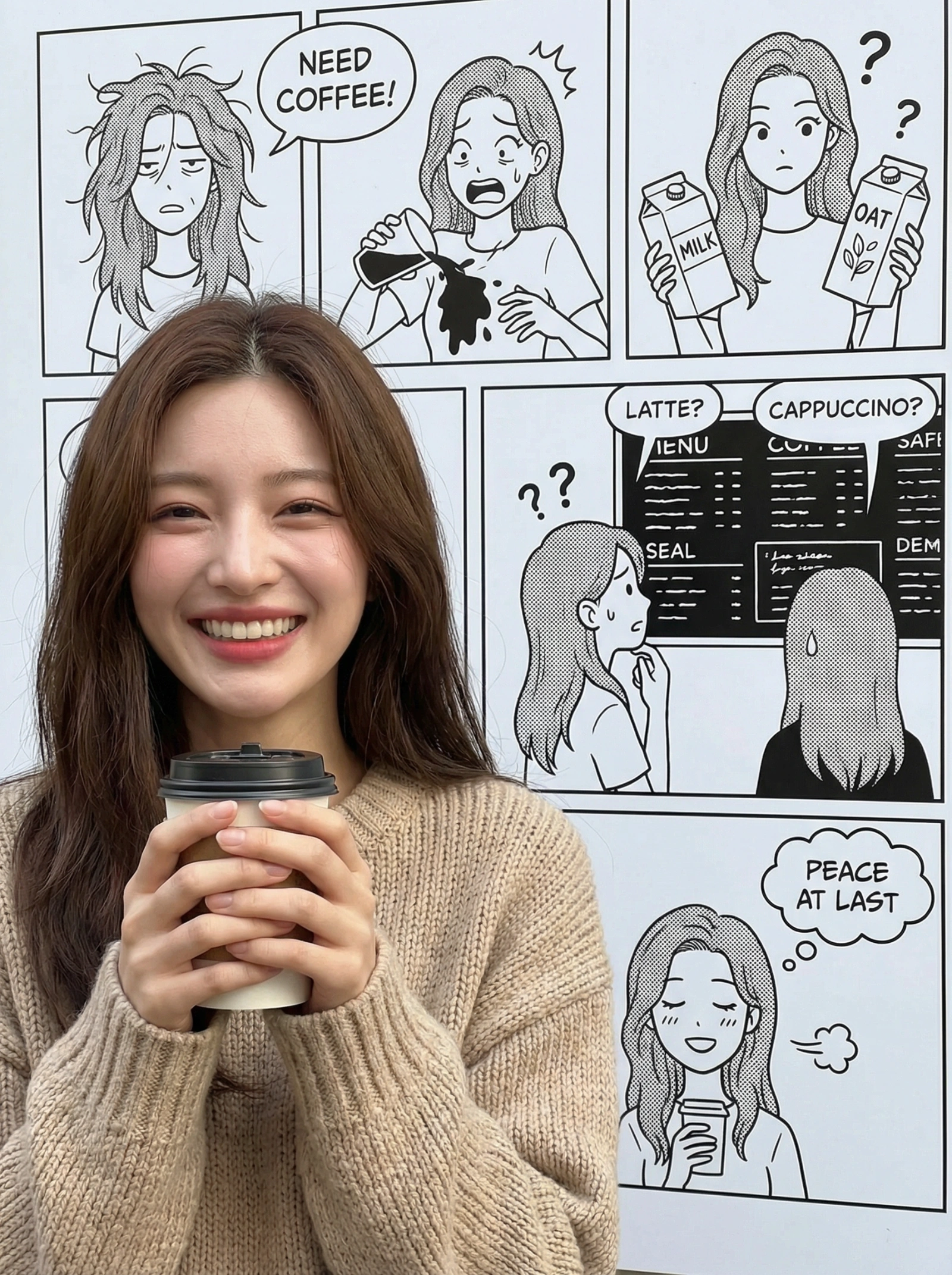 Coffee Journey: Real vs Comic