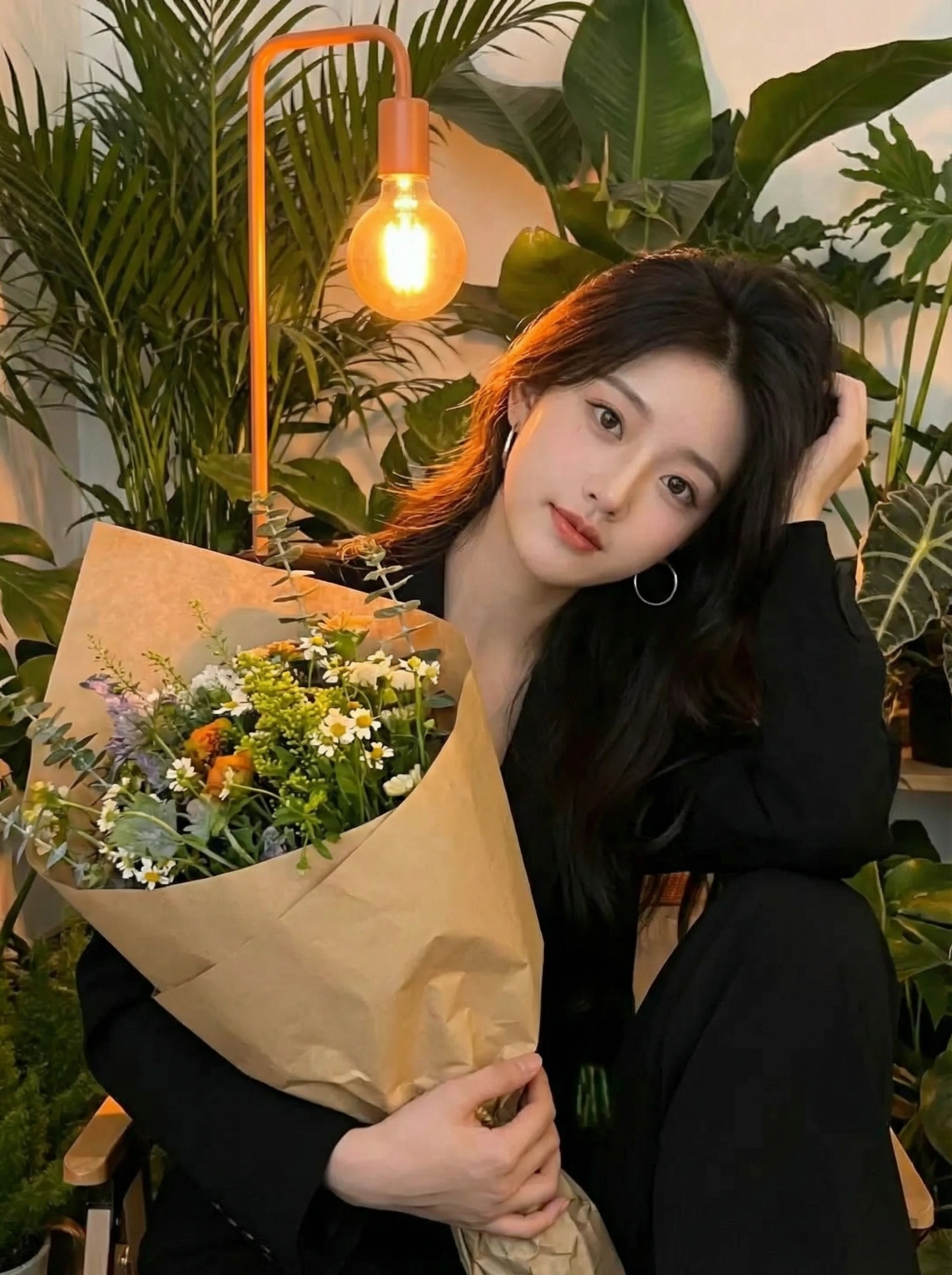 Cute Floral Youthful Candid