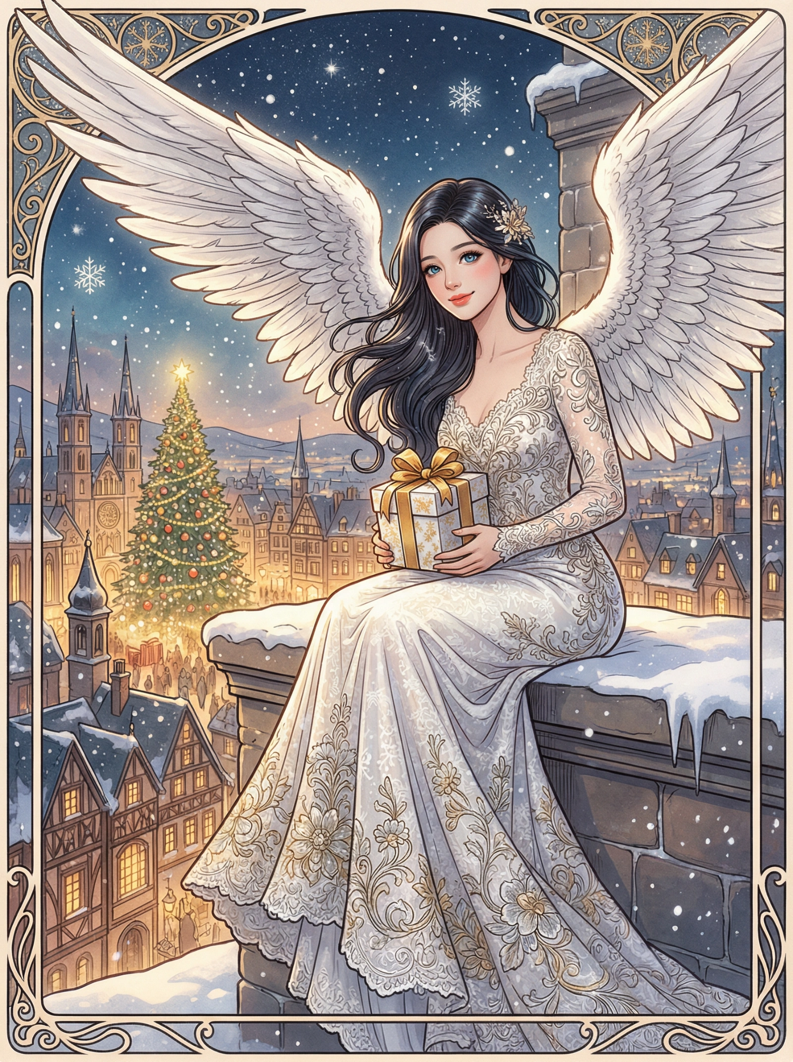 Enchanted Christmas Angel