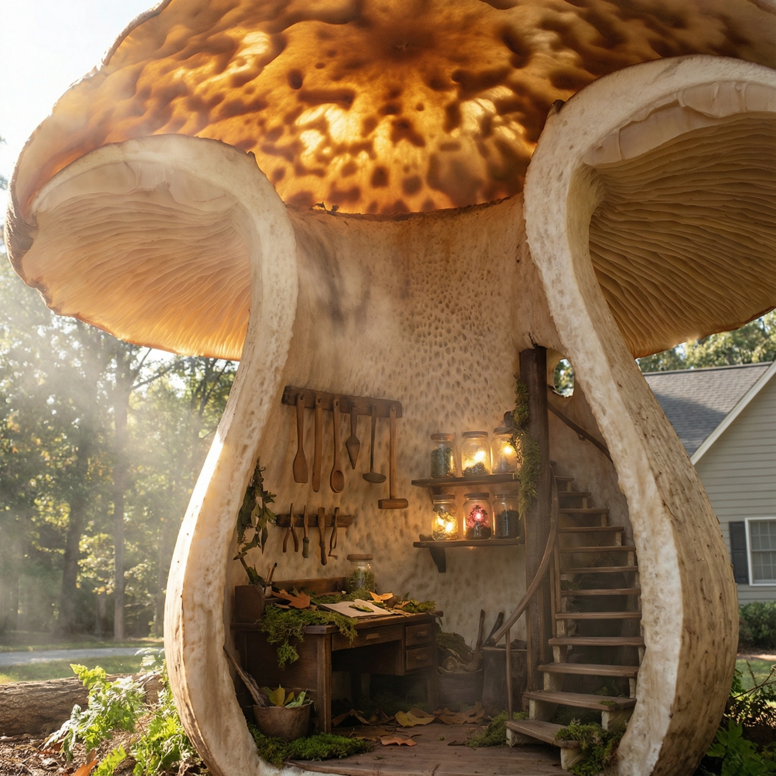 Enchanted Mushroom Workshop