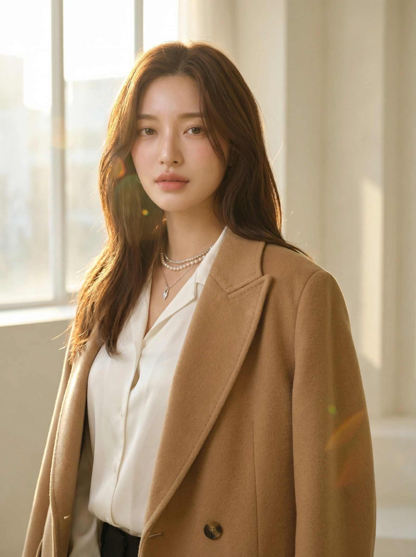 Golden Hour Fashion Portrait