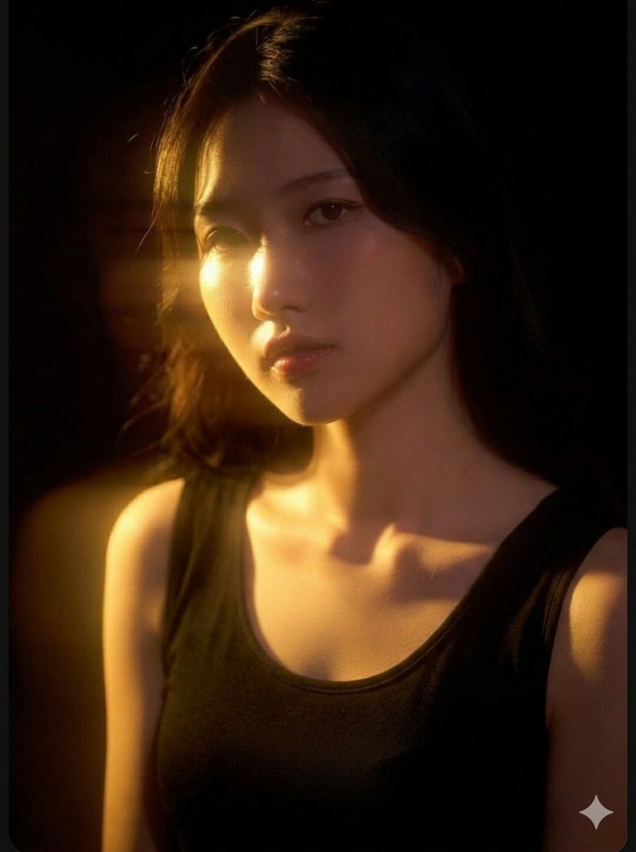 Golden light serene shadow elegance Image...