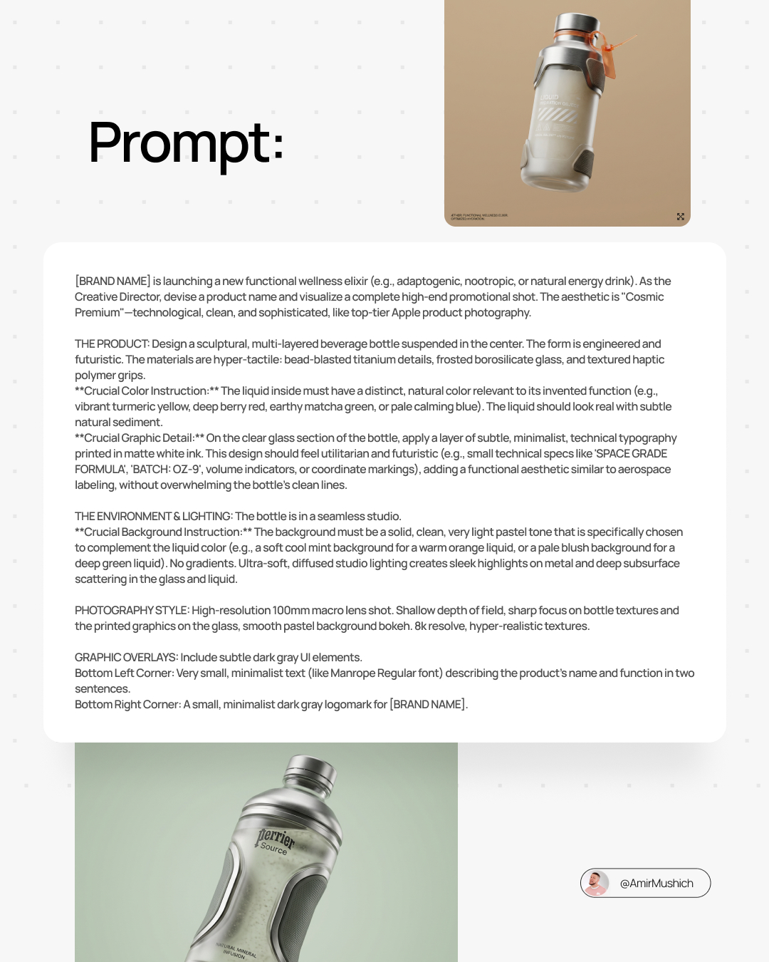 Grab your prompt change the brand...