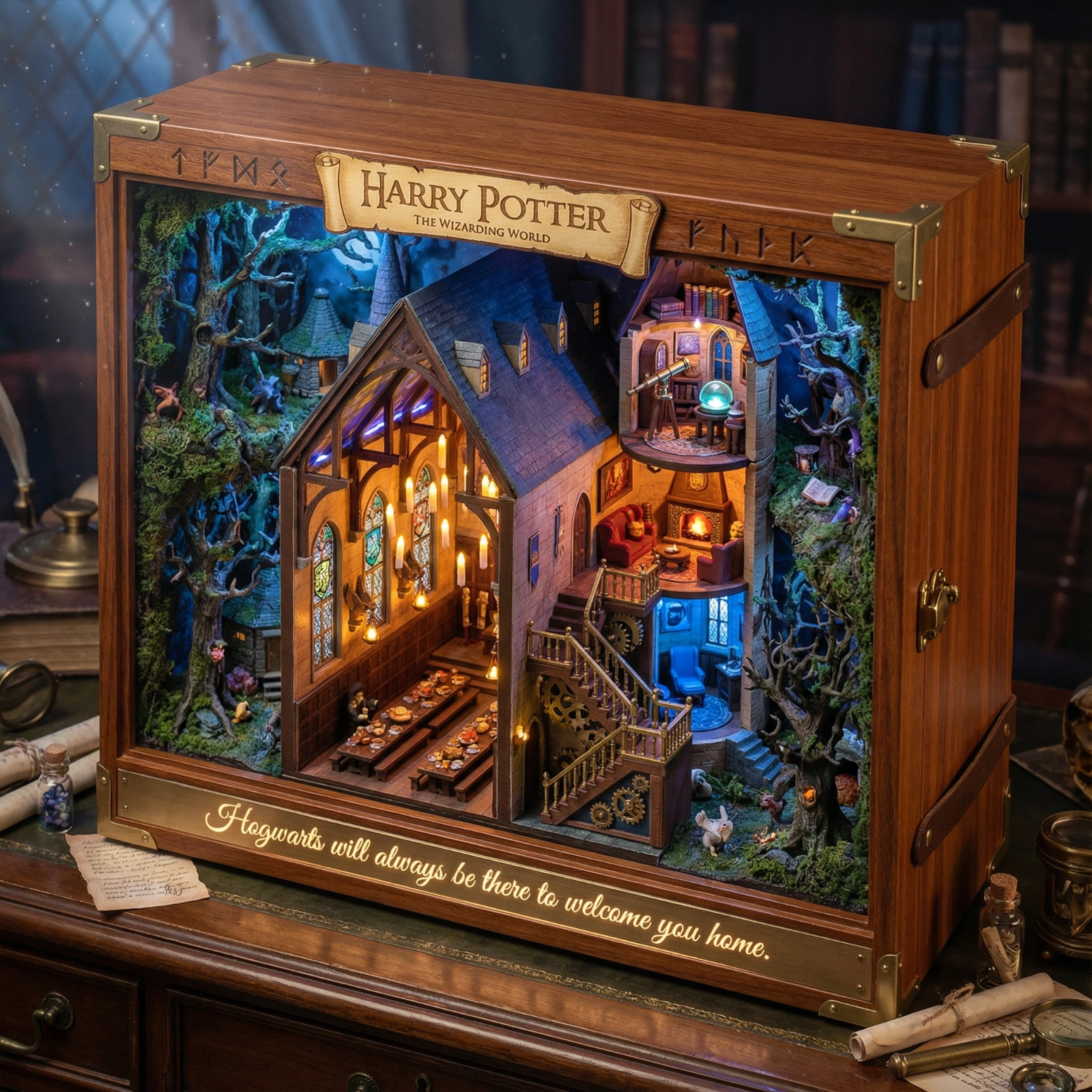 Harry Potter Isometric Diorama