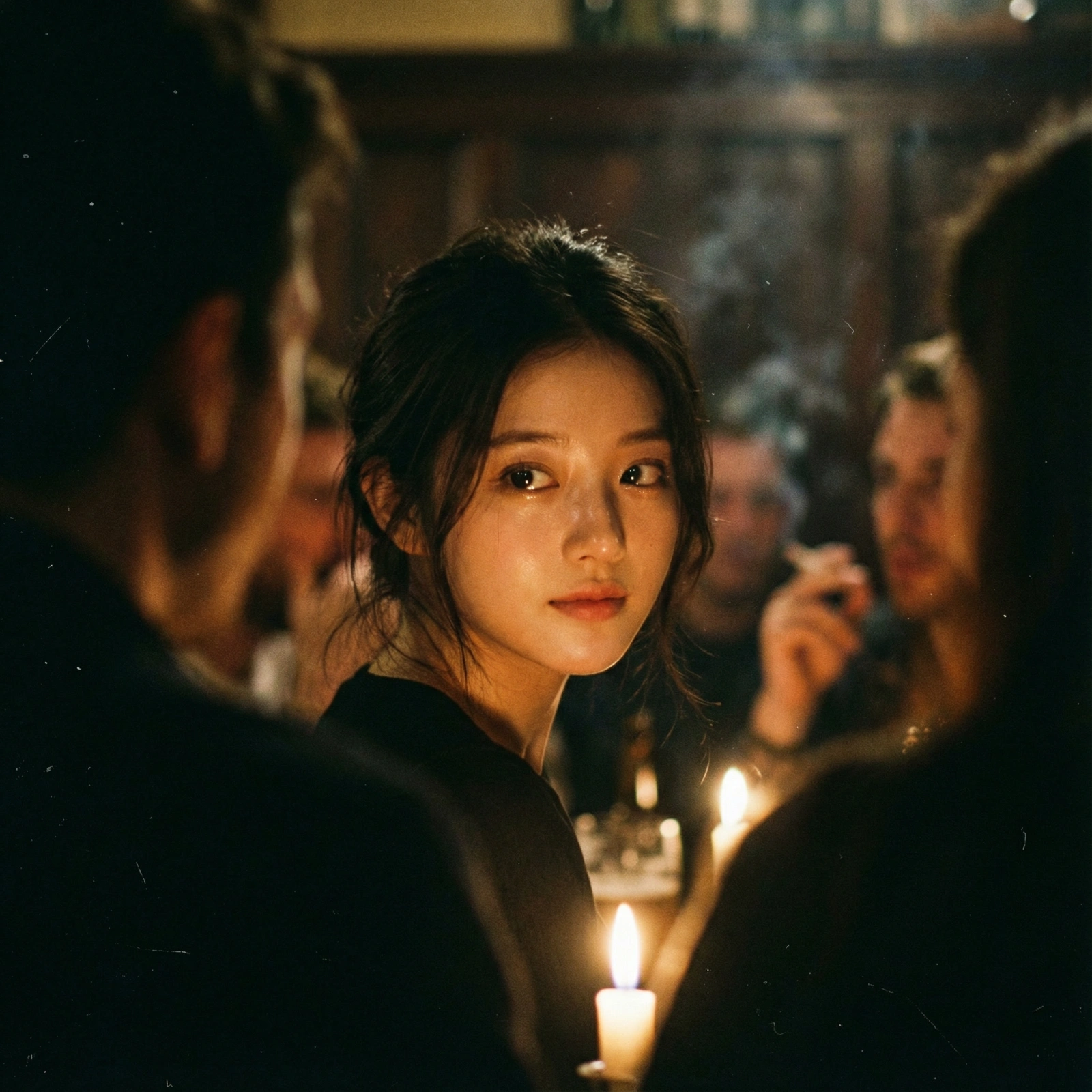 Intimate Pub Candid Glance