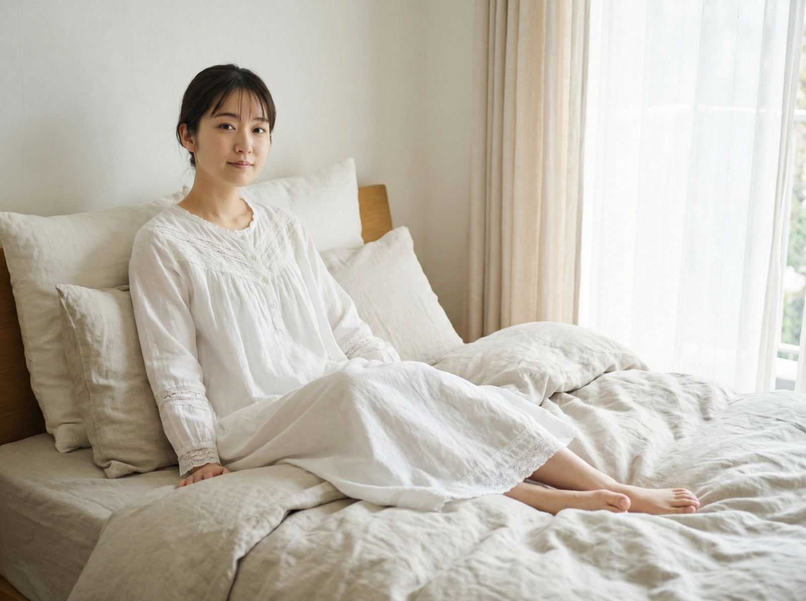 Lace Nightwear Relaxation