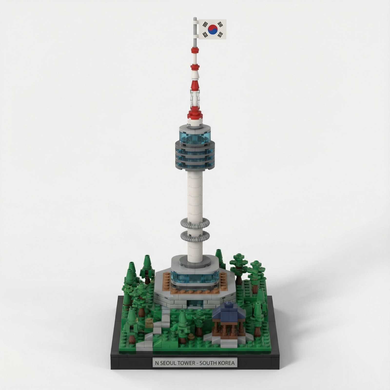 LEGO N Seoul Tower Diorama