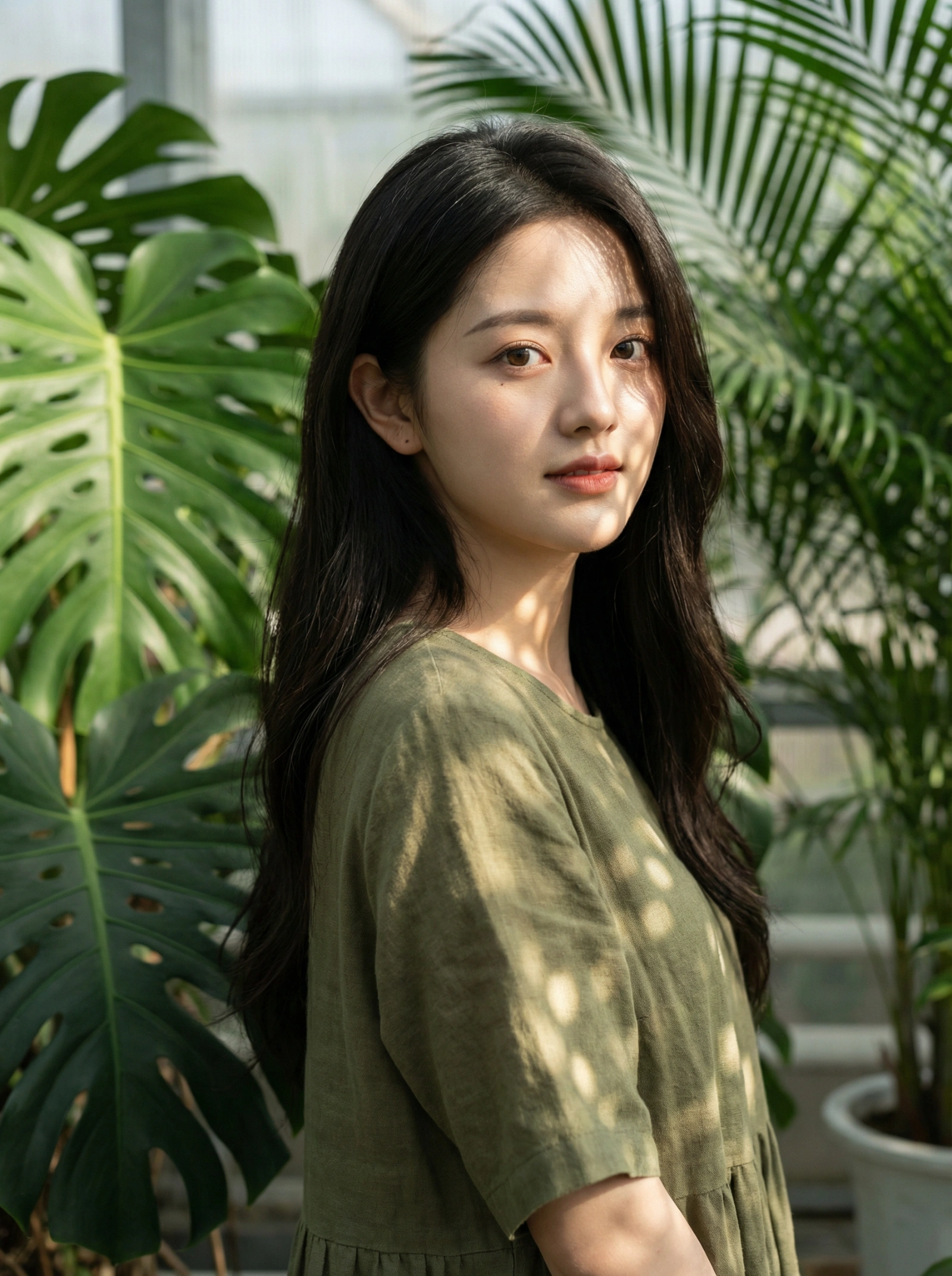 Lush Olive Studio Portrait