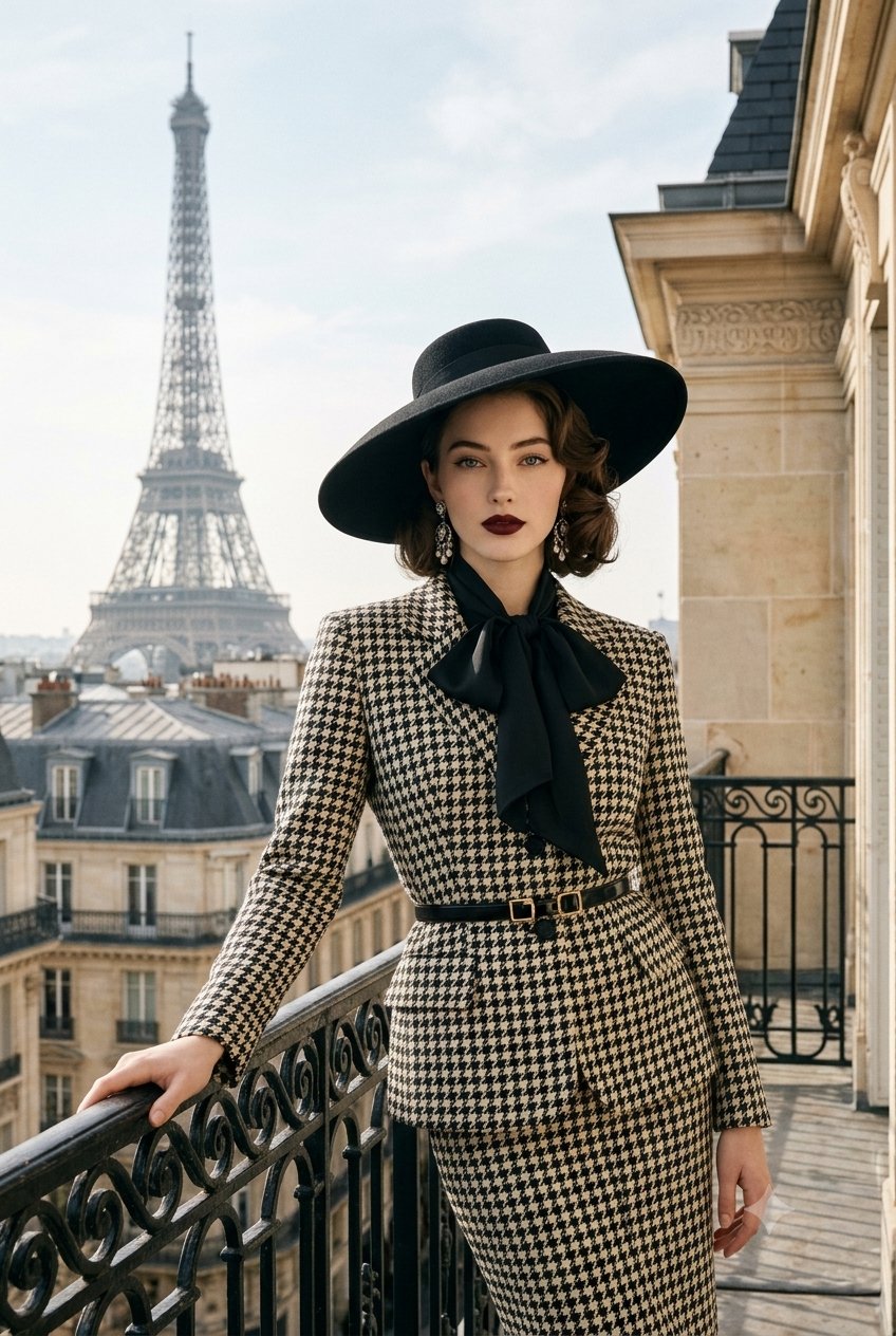 Nano Banana pro PromptLuxury vintage Parisian...