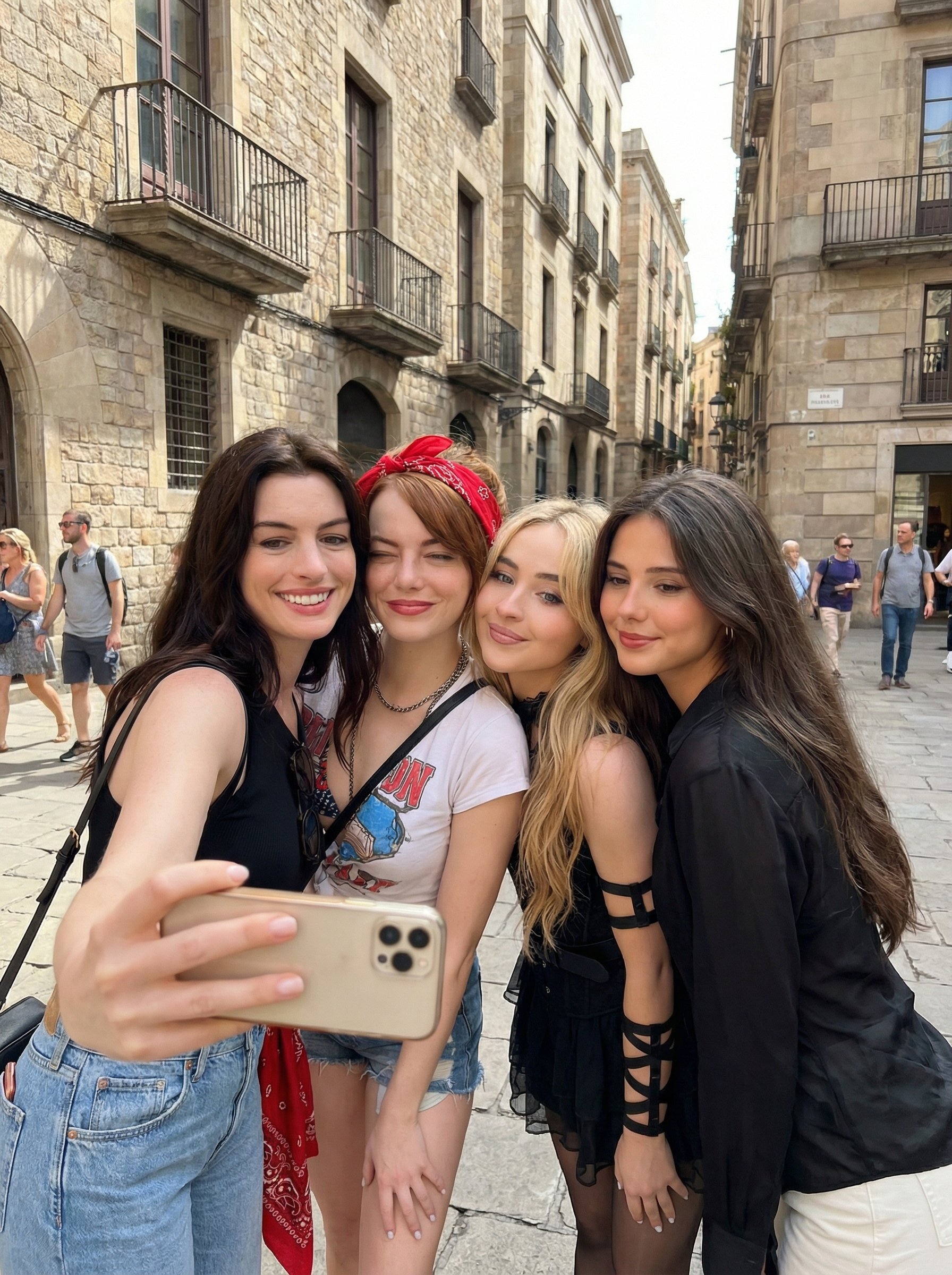 POV Emma Stone Anne Hathaway Ana...