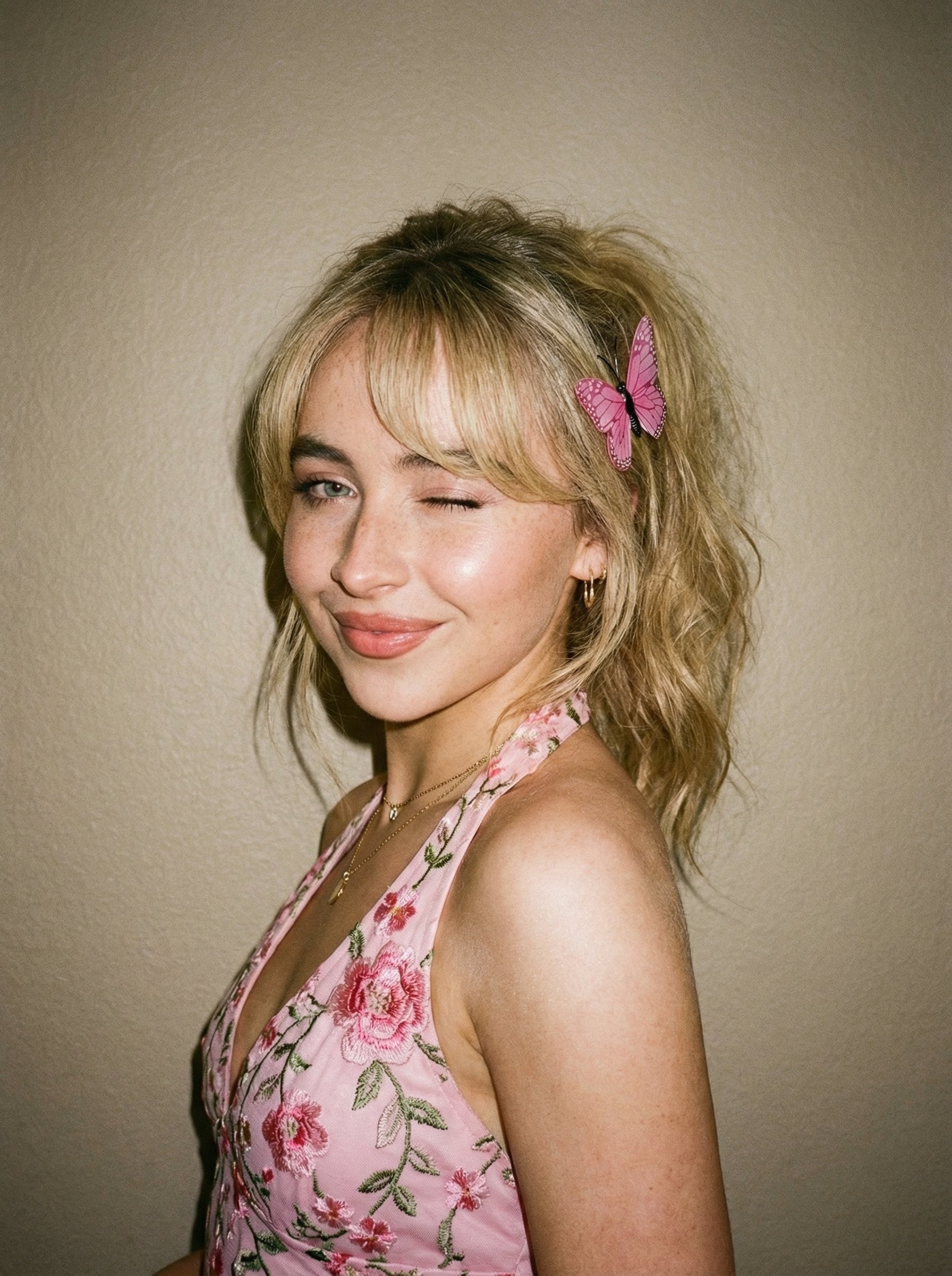 Pretty playful and just a little...