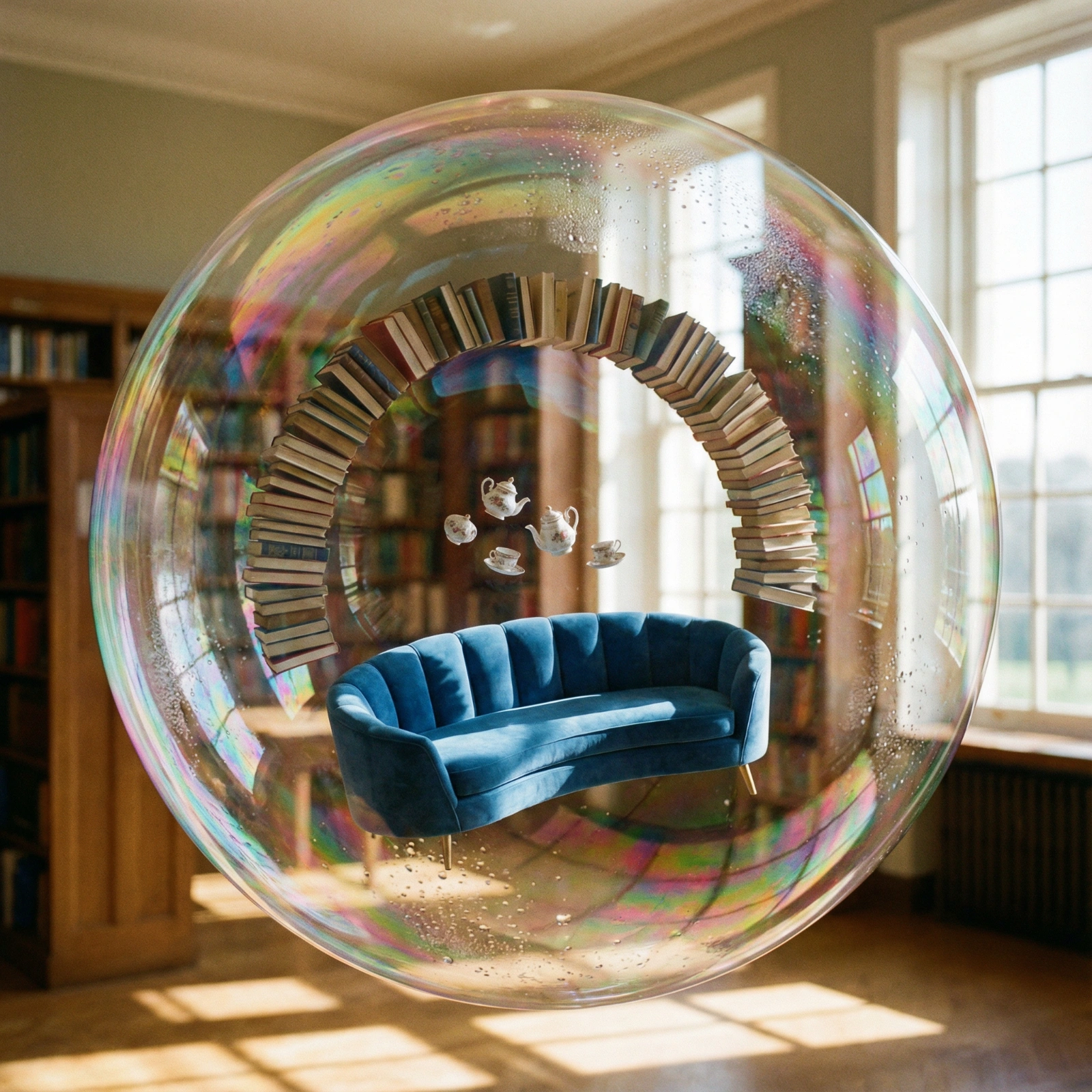 Translucent Bubble Oasis