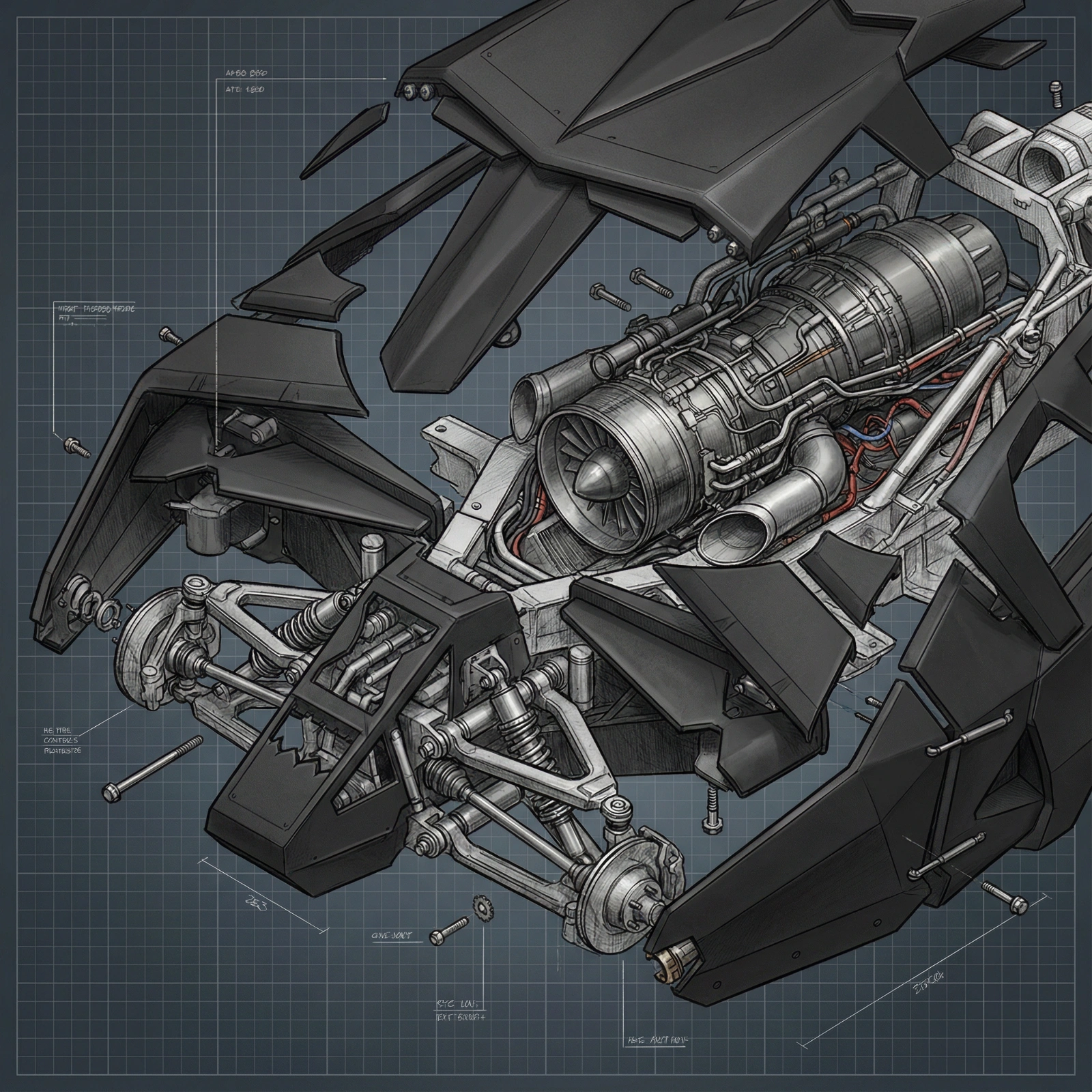 Tumbler Isometric Exploded