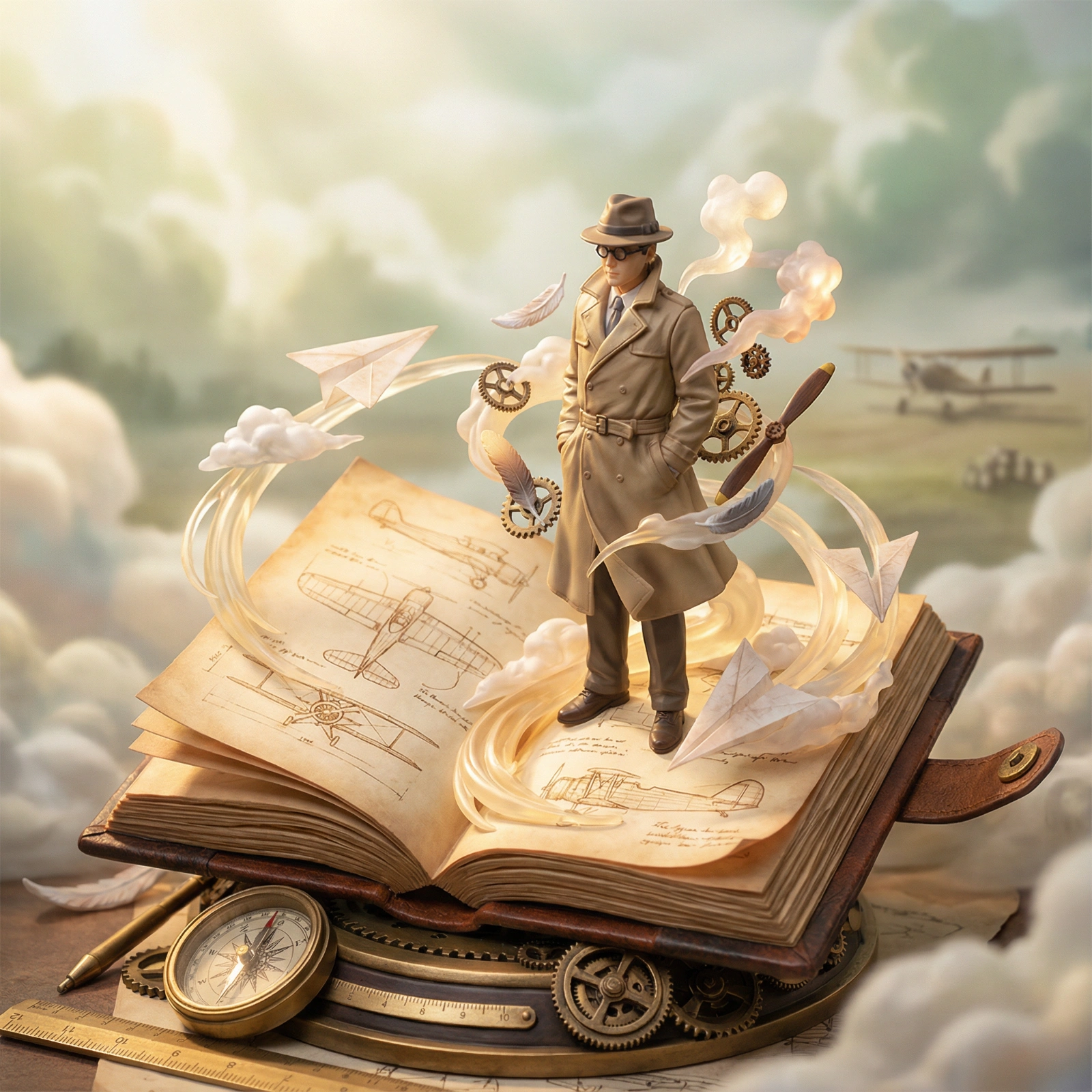 Wind Rises Commemorative Statue